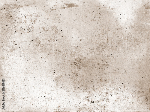 Grunge texture. Distressed organic recycled paper with dirt and scratches. beige paper background with grain effect