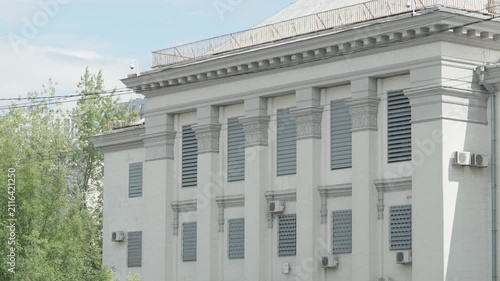 Exterior of the Abandoned Russian Embassy in Kyiv