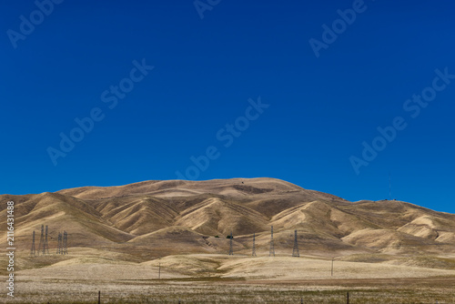 Pieito Hills in the San Joaquin Valley, California, USA