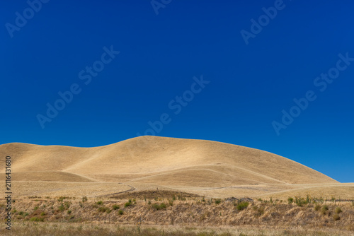 Pieito Hills in the San Joaquin Valley, California, USA