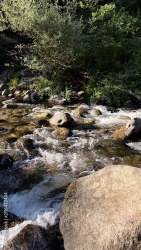 Fotografie Crocchio Gorges and Waterfalls in Cerva, Catanzaro, Calabria, Italy