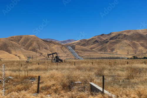 San Joaquin Valley views seen from Interstate 5 in Southern California, United States