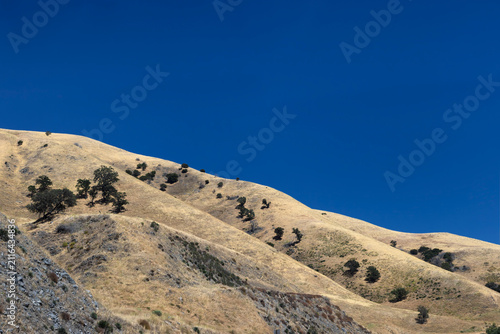 Tejon Pass on I-5 Corridor in Southern California, USA
