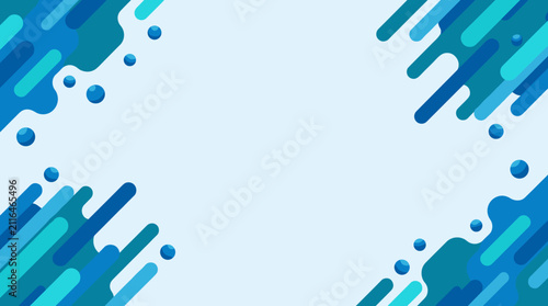 Abstract background featuring fluid shapes and blue diagonal lines in opposite corners