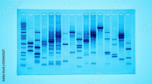 DNA sequencing result visualisation used in genetics researches