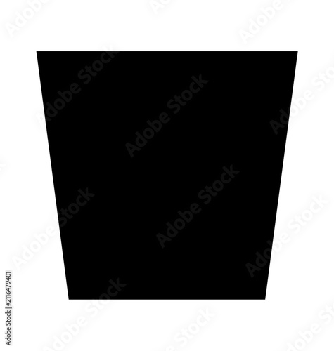 Flowerpot solid icon