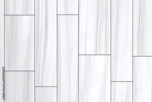 Modern White Wood Parquet Flooring Pattern Close Up Full Frame Background Texture Interior Design Architecture