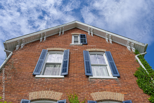 Victorian style house made of bricks, Port Hope, Canada