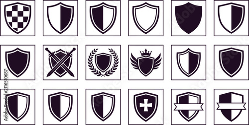 Black and white of various eye shapes and styles eye symbol eye silhouette eye outline