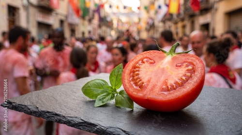 Fresh Tomato Halves With Basil