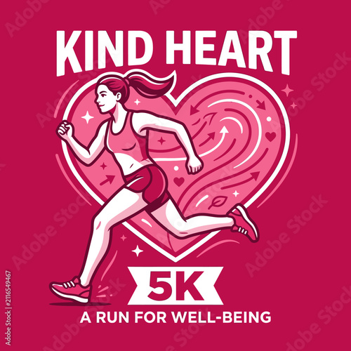 Kind Heart 5k Run For Well Being Fitness Motivation