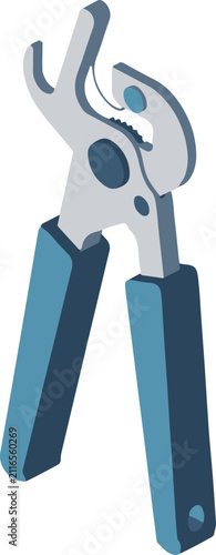 Isometric Can Opener Icon