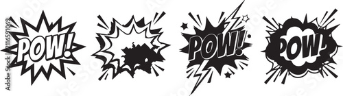 Explosive poll rally campaign graphics with bold typography. Dynamic election vote concept featuring shattered impact text effects.