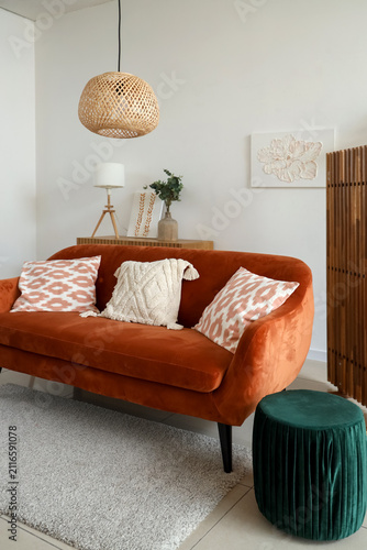 Interior of living room wit...
