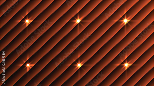 Dark Bronze Brown Diagonal Lines Abstract Texture Background with Light Accents