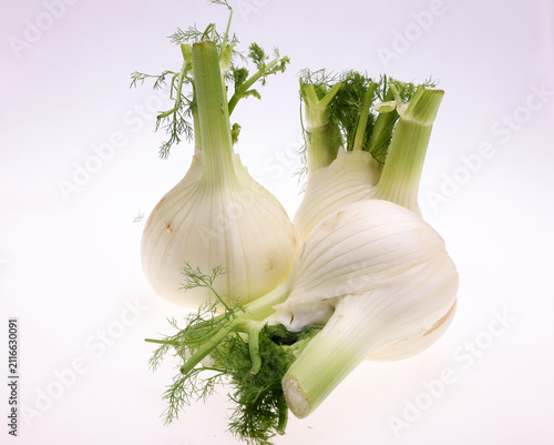 Healthy and juicy fennel bulb