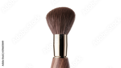 Konstfotografi Isolated elegant professional makeup brush for cosmetic application with soft br