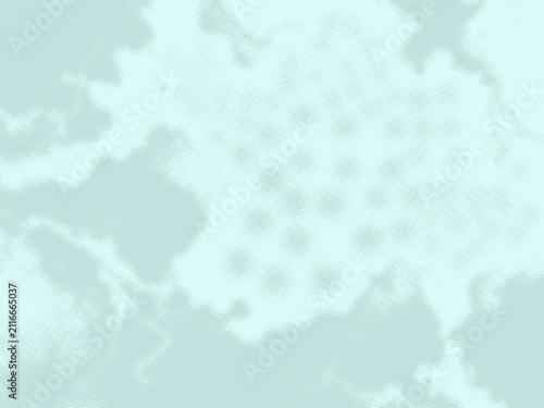 Abstract Blue World Map Background with Vintage Grunge Texture Global Illustration for Wallpaper Design and Decorative Vector Art