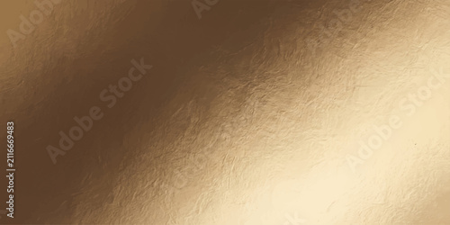 Abstract Rough Gold Foil Metallic Texture Background