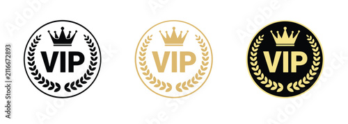 Foto VIP Emblem Set