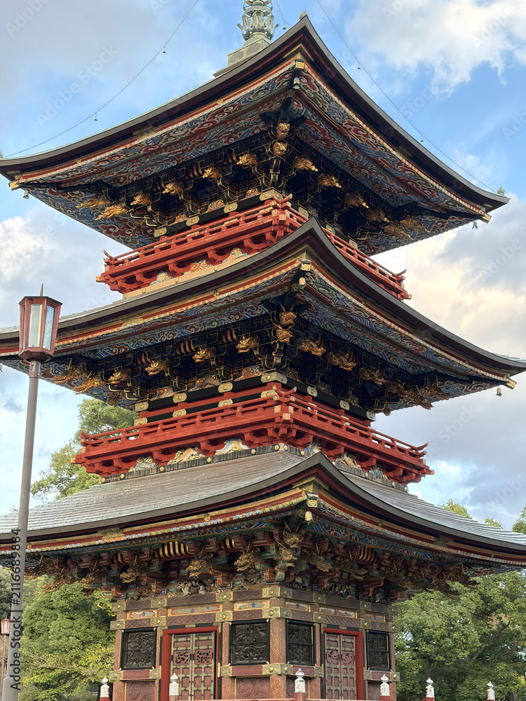 Obraz premium temple in Tokyo Nara