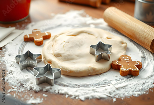 Christmas baking preparatio...