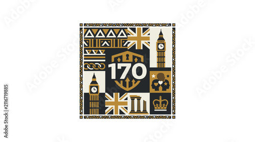 170th Anniversary British Heritage Emblem Design