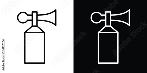 Принти на полотні Air horn icon