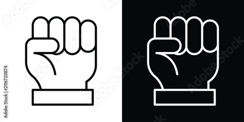 Canvastavla Will power icon