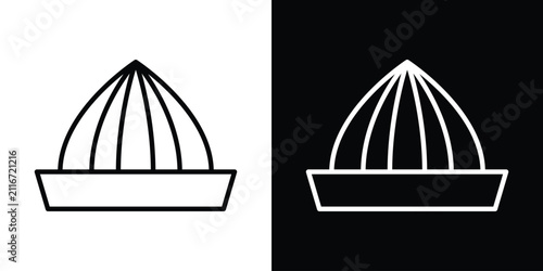 Foto Juicer squeezer icon