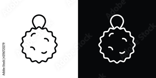Foto Shower sponge ball icon