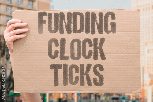 Fotografía "Funding Clock Ticks" Time is running out for a budget deal