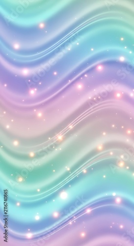 Abstract swirling colorful fluid motion pattern.