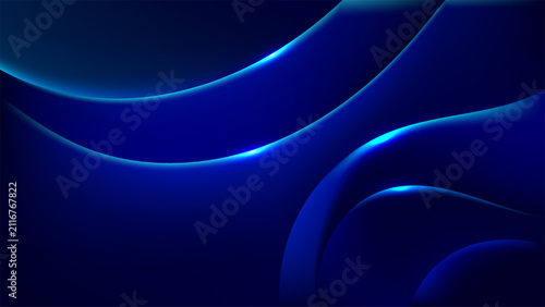 Dark blue abstract backgrou...