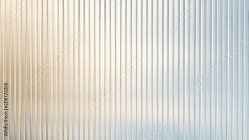 Soft Color Gradient Refracted Through Vertical Reeded Glass