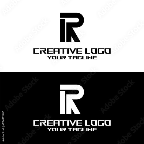 creative letter  logo ir design vector