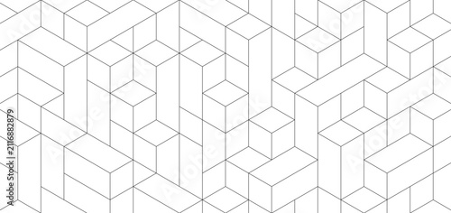 Quadro su tela 幾何学 抽象 建築 テクノロジー パターン 背景