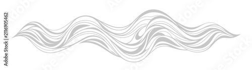 Foto Abstract Flowing Lines Wave Pattern