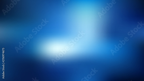 Smooth abstract background, with soft blue, and white gradient light