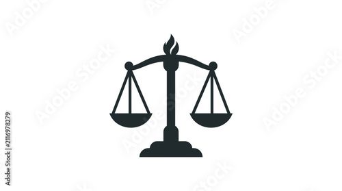 Foto Scales of Justice Icon