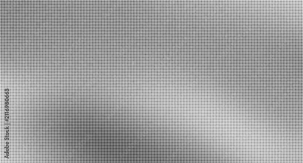 Fototapeta premium Abstract halftone pattern background with gradient of black dots