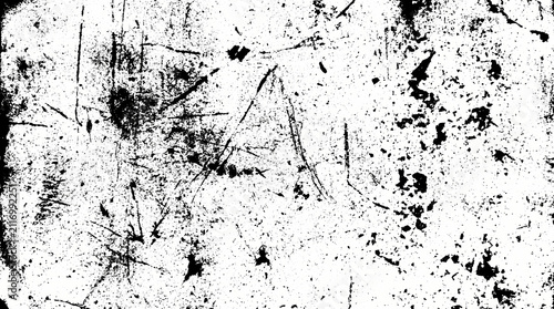 Grungy Scratched Overlay Effect.
