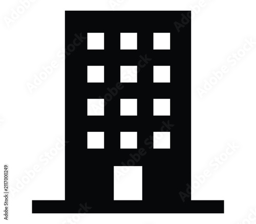 Building and Real Estate Icons Set, Modern Architecture Vector Symbols for City Infrastructure, Factory, Bank, Shop, Office, and Home Isolated on White Background