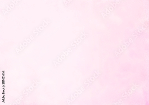 Light pastel pink watercolor background with subtle texture, darker right side, copy space