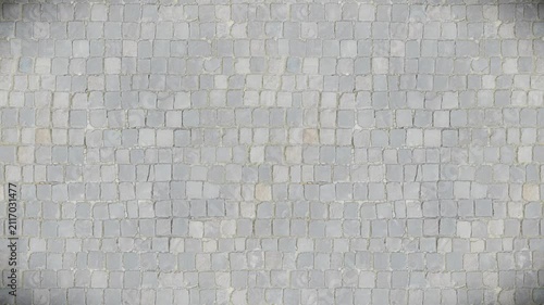 Gray Paving Stones Seamless Loop Texture Background