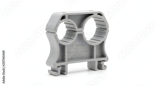 Electrical Conduit Spacer Isolated on White Background for Installation Hardware
