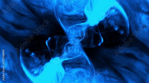 blue abstract gradient dynamic wave blur background multicolored beautiful abstract wave technology blue light digital effect corporate concept