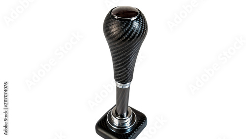 Obraz na płótnie Black professional bar coffee tamper tool isolated on transparent background for