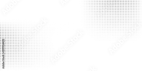 Design art halftone gradient texture. Vanishing polka dot abstract simple