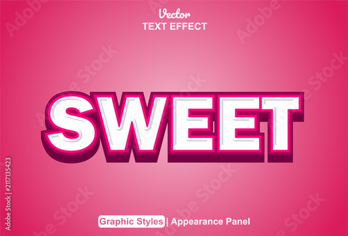 Text effect editable professional graphic design vector featuring bold white typography background.